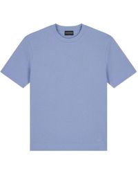 Emporio Armani - Jersey Jacquard T-Shirt - Lyst