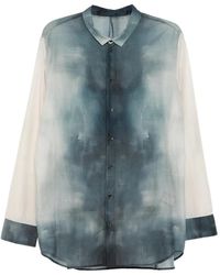 Masnada - Camicia Con Effetto Spazzolato - Lyst