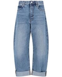 FRAME - The Bubble Faded-Effect Jeans - Lyst