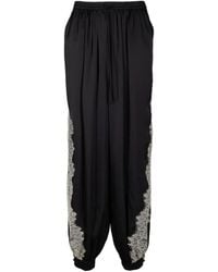 Cinq À Sept - Verne Lace-Trim Trousers - Lyst