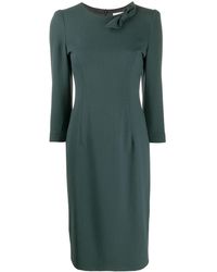 Goat Jenna Crepe Pencil Dress - Green