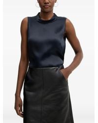 BOSS - Baurina Sleeveless Blouse - Lyst
