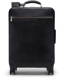 Brunello Cucinelli - Logo-embossed Leather Suitcase - Lyst