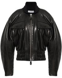 IRO - Dunea Buckle-Detail Leather Jacket - Lyst