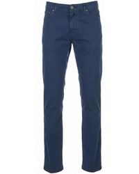 Kiton - Logo-Patch Trousers - Lyst