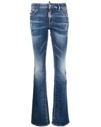 DSquared² - Indigo Blue Cotton Stretch Jeans - Lyst
