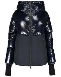 Herno - Gewatteerde Jas Met Capuchon - Lyst