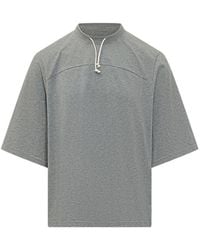 Mordecai - Cord Band T-Shirt - Lyst