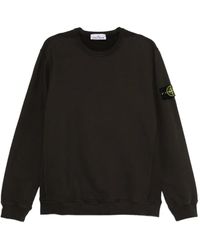 Stone Island - Relaxed Fit Dark Sweatshirt - Lyst