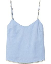 Twinset - Top Con Motivo Intrecciato - Lyst