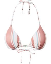 Twinset - Top de bikini a rayas - Lyst