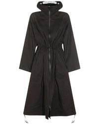 Herno - Drawstring-Waist Hooded Coat - Lyst