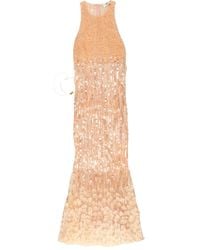 Elisabetta Franchi - スパンコール イブニングドレス - Lyst