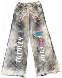 Astrum - Graphic-Print Track Pants - Lyst