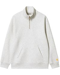 Carhartt - Pull Chase En Coton À Col Zippé - Lyst