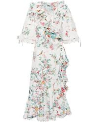 Camilla - Floral-print Midi Dress - Lyst