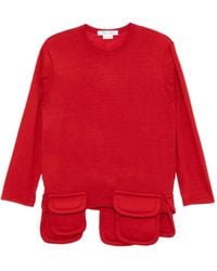 Comme des Garçons - Wool Top - Lyst