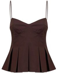 Clea - Iris プリーツ トップ - Lyst