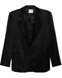 Forte Forte - Embroidered Single-Breasted Blazer - Lyst