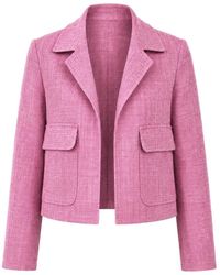 ODEEH - Textured-Finish Flap-Pocket Jacket - Lyst