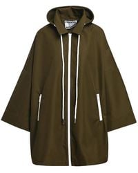 Essentiel Antwerp - Krimson Hooded Coat - Lyst