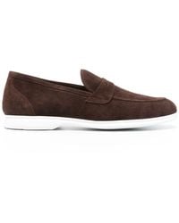 Kiton - Suède Loafers - Lyst