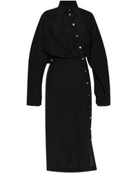 Sportmax - ボタン シャツドレス - Lyst