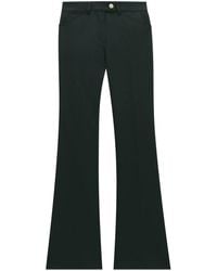 Courreges - High Waisted Wide-Leg Trousers - Lyst