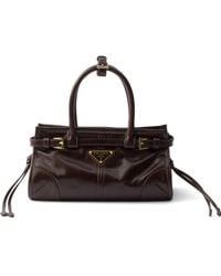 Prada - Bonnie Leather Mini Handbag - Lyst