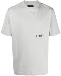HELIOT EMIL - Logo Print T-Shirt - Lyst