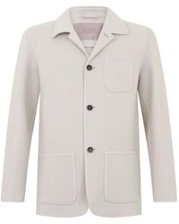 Herno - Chaqueta Con Cierre De Botón - Lyst