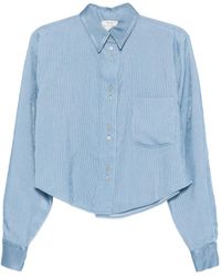 Forte Forte - Camisa con bolsillo de parche - Lyst