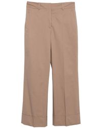Incotex - Arlys Cuffed Trousers - Lyst