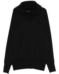 Julius - Sudadera Con Capucha Y Cuello En V - Lyst