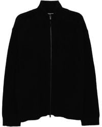 Yohji Yamamoto - Zip-Up Cardigan - Lyst