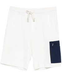 Eleventy - Bermudas Con Bolsillos Cargo - Lyst