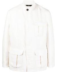 Brioni - Concealed-fastening Military Jacket - Lyst