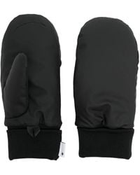 Rains - Logo-Tag Padded Mittens - Lyst