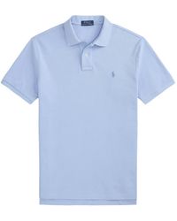 Polo Ralph Lauren - The Iconic Custom Slim Fit Mesh Polo - Lyst