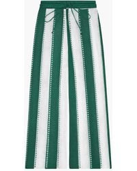 Calle Del Mar - Cabana Striped Knit Trousers - Lyst