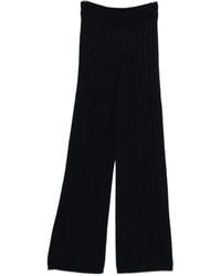 Soft Goat - Cable Knit Pant Wide Leg - Lyst