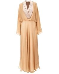 Alberta Ferretti - シルクマキシドレス - Lyst