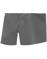 JW Anderson - Side-Panel Cotton Shorts - Lyst