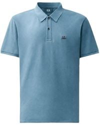 C.P. Company - Stretch Piquet Short-Sleeve Polo - Lyst