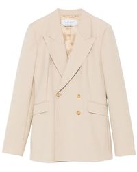 Gabriela Hearst - Blazer Met Dubbele Rij Knopen - Lyst