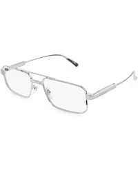Cartier - Santos De Cartier Geometric-Frame Glasses - Lyst