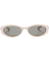Gucci - Oval-Frame Tinted-Lenses Sunglasses - Lyst