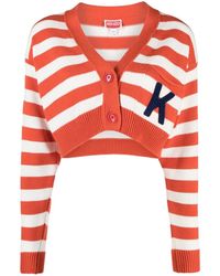 KENZO - Cropped Vest - Lyst