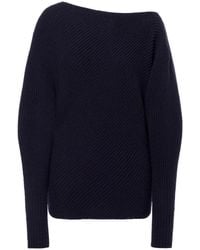Philosophy Di Lorenzo Serafini - Asymmetrischer Pullover Aus Geripptem Strick - Lyst