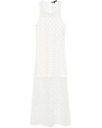 Maje - Knitted Maxi Dress - Lyst